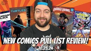 New Comics Review | 10.23.24 | Absolute Wonder Woman, TMNT, The Moon is Following Us.. | Pull List