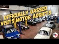 OFFICIALLY GASSED visits Motor Addicts - Behind The Scenes