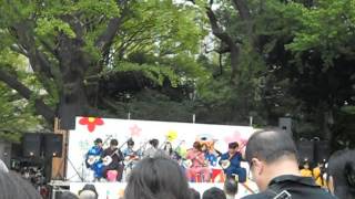 早大地球感謝祭三味線演奏 (Shamisen performance at Waseda University Matsuri)