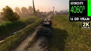 Battlefield V - Sherman Tank Conquest - RTX 4060 TI 16 GB - 2K Ultra graphics - (No Commentary)