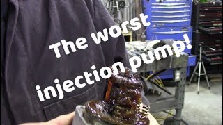 The perils of not purging veg oil of your injection system + beware of used VE pumps!