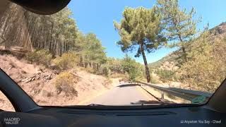 Madrid Mountains Summer Drive | Chill Lofi Beats | Travel Madrid Spain POV