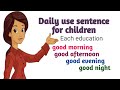 meaningful sentence | sentence English grammar class 4 | sentence spelling | watch sentence