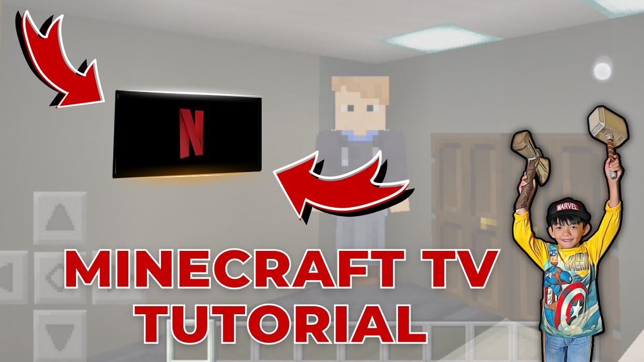 Minecraft Tv Tutorial Yosef Gaming Youtube
