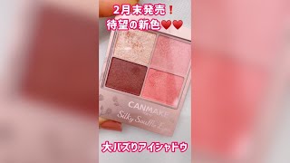 【バズりアイシャドウ】CANMAKE新色が今回も可愛すぎる🥺♥️#shorts