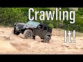 JL 35s NO LIFT | Crawling up the North Pole Trail at Hidden Falls Adventure Park! 2019 JL 315s Stock