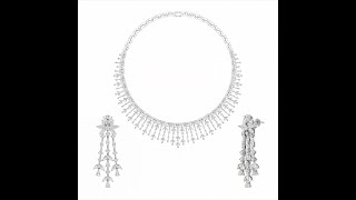 Ultimate Luxury: Dazzlingrock Diamond Festoon Choker - Over $52K Gem!