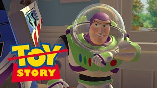 Toy Story ONLY Buzz is a real Space Ranger