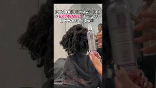 The Secret to Detangling Matted Hair | 4C Hair Detangle | Avoid Unnecessary Breakage with This!!