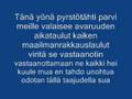 Aknestik - Avaruuden aikataulut (lyrics)