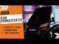 Ram ProMaster EV: Ram's first-ever electric vehicle!