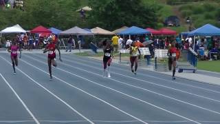 Shakira Dancy 12.58s 100m Heat 5 Georgia Games 2014 14yr