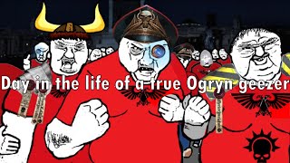 Day in the Life of a True Ogryn Geezer | Warhammer 40k meme dub