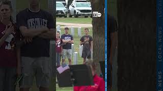 Abilene community gathers at Texas State Veterans Cemetery for Memorial Day ceremony