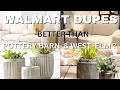 WALMART 10 High End Dupes On Walmart Shelves NOW!  Decor Dupes West Elm & Pottery Barn