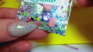 Birthday Glitter Mix Swap Back ~ Unique Nail Creations