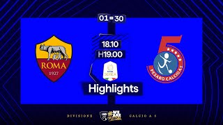 Roma 1927-Italservice Pesaro 5-3 | 1ª giornata | Serie A 2024/2025 | Highlights