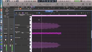 Logic Pro X - Video Tutorial 24 - More Flex Pitch, Convert Audio to MIDI