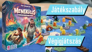 Menekülés a vulkánszigetről | Végigjátszás | Játékszabály