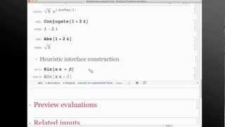 Mathematica Experts Live: Wolfram Predictive Interface