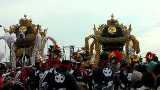 大平橋　6　魚吹八幡神社　秋祭り　昼宮　2010