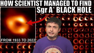 History of Sgr A* Black Hole Discovery: Mystery Dot to Actual Image