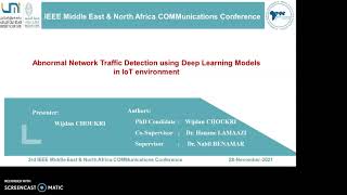 Abnormal Network Traffic Detection using Deep Learning Models in IoT environment