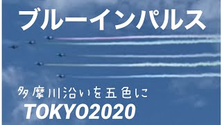 TOKYO2020ブルーインパルス