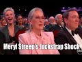 Meryl Streep SHOCKED by HILARIOUS Jockstrap Joke at the Emmys! You Won't Believe Her Reaction!