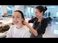 Trying The Viral Scalp Spa - Merrell Twins