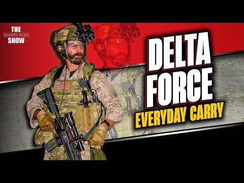 What does a Delta Force operator carry on a daily basis?