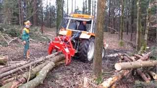 MAXWALD Rückezange S1 - Vorführung am 13.03.2013, LLA Rotholz