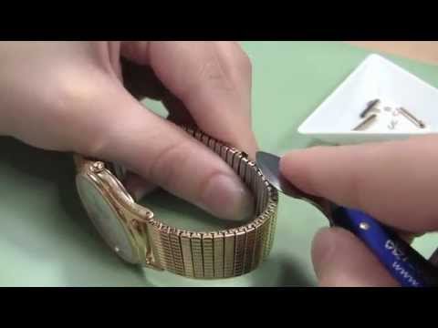 Watch Band Adjusting - How to Remove U-Clip Expansion Links Watch Band Adjusting - How to Remove U-Clip Expansion Links