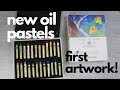 Sennelier Oil Pastel Landscape Set | Fancy Oil Pastels First Impressions/Review! Are They Worth It?