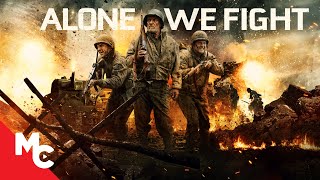 Alone We Fight | Full Action War Movie | WWll