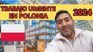 Trabajo urgente en Fábrica - Polonia 2024