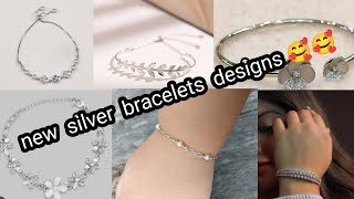 silver bracelet design for girls,silver bangles design for baby girl,best silver  design for girl