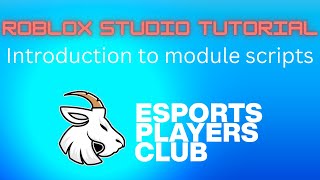 Roblox Studio Tutorial #16 - Introduction to module scripts