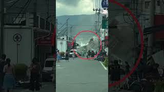 Strong Earthquake Destroys Taiwan #shortsyoutube
