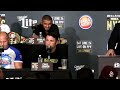 chael sonnen and wanderlei silva field questions bellator 180 press conference