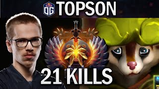 OG.TOPSON HOODWINK WITH 21 KILLS - ROAD TO TI10 DOTA 2