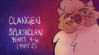 SplashClan Years 4-6 (part 2) | ClanGen Speedpaint