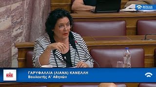 Η Λ.ΚΑΝΕΛΛΗ ΓΙΑ ΤΟ ΝΟΜΟΣΧΕΔΙΟ ΤΟΥ  ΥΠΟΥΡΓΕΙΟΥ ΑΜΥΝΑΣ