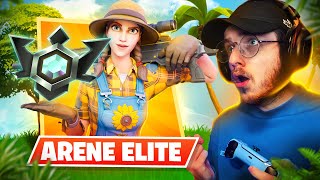 Mes PREMIÈRES GAMES en ARÈNE ELITE sur FORTNITE... ça try hard fort !