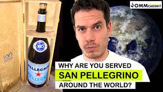 Why are you served San Pellegrino in most restaurants around the world? 🤷🏻‍♂️