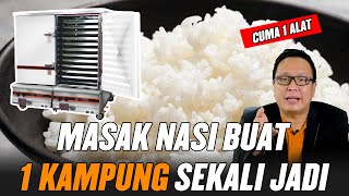 FUNGSI DAN CARA PENGGUNAAN RICE STEAMER | RSC-8 MASAK NASI DALAM JUMLAH BANYAK SEKALI PRODUKSI