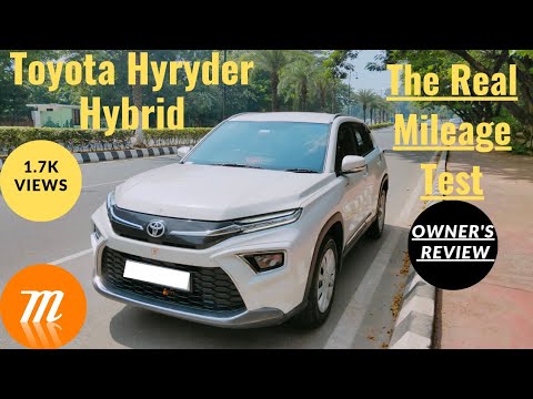 Toyota Hyryder Hybrid L Mileage Test L OWNER'S REVIEW L MOTOR HYPE ...