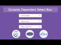Dynamic Dependent Select Box using jQuery, Ajax and PHP