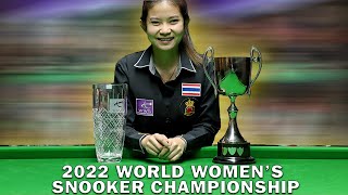 Mink Nutcharut Wins Deciding Frame – 2022 World Women’s Snooker Championship!