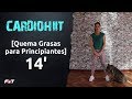 CARDIO HIIT 14' - Quema grasas para principiantes